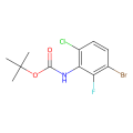 tert-butyl N-(3-bromo-6-chloro-2-fluoro-phenyl)carbamate