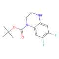 tert-butyl 6,7-difluoro-3,4-dihydro-2H-quinoxaline-1-carboxylate