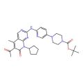 tert-butyl 4-[6-[(6-acetyl-8-cyclopentyl-5-methyl-7-oxo-pyrido[2,3-d]pyrimidin-2-yl)amino]-3-pyridyl]piperazine-1-carboxylate