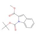 1-tert-butyl 2-methyl 1H-indole-1,2-dicarboxylate