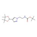 tert-butyl N-[2-[4-(4,4,5,5-tetramethyl-1,3,2-dioxaborolan-2-yl)pyrazol-1-yl]ethyl]carbamate