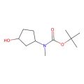 tert-butyl N-(3-hydroxycyclopentyl)-N-methyl-carbamate