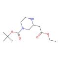tert-butyl 3-(2-ethoxy-2-oxo-ethyl)piperazine-1-carboxylate