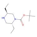 tert-butyl (2R,5S)-2,5-diethylpiperazine-1-carboxylate