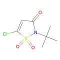 2-tert-butyl-5-chloro-1,1-dioxo-isothiazol-3-one