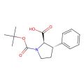 trans-1-tert-butoxycarbonyl-3-phenyl-pyrrolidine-2-carboxylic acid