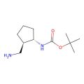 tert-butyl N-[(1S,2R)-2-(aminomethyl)cyclopentyl]carbamate