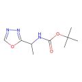 tert-butyl N-[1-(1,3,4-oxadiazol-2-yl)ethyl]carbamate