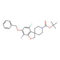 tert-butyl 6-benzyloxy-4-fluoro-7-iodo-spiro[2H-benzofuran-3,4'-piperidine]-1'-carboxylate