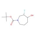 tert-butyl 3-fluoro-4-hydroxy-azepane-1-carboxylate