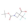 1-tert-butoxycarbonyl-3-(trifluoromethyl)azetidine-3-carboxylic acid