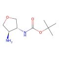 tert-butyl N-[(3R,4R)-4-aminotetrahydrofuran-3-yl]carbamate