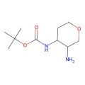 tert-butyl N-[(3S,4R)-3-aminotetrahydropyran-4-yl]carbamate