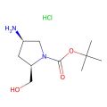 (2R,4R)-4-氨基-2-(羟甲基)吡咯烷-1-羧酸叔丁酯盐酸盐
