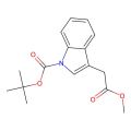 3-(2-甲氧基-2-氧代乙基)-1H-吲哚-1-甲酸叔丁酯