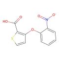 3-(2-硝基苯氧基)噻吩-2-羧酸