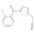 2-(5-(2-氟苯甲酰基)噻吩-2-基)乙腈