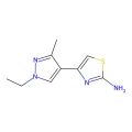 4-(1-乙基-3-甲基-1h-吡唑-4-基)-1,3-噻唑-2-胺
