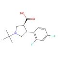 (3S,4R)-1-叔丁基-4-(2,4-二氟苯基)吡咯烷-3-羧酸