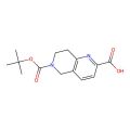 6-(tert-butoxycarbonyl)-5,6,7,8-tetrahydro-1,6-naphthyridine-2-carboxylic acid