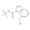 7-(溴甲基)-1H-吲哚-1-羧酸 1,1-二甲基乙酯