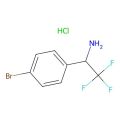 1-(4-溴苯基)-2，2，2-三氟乙胺;盐酸盐