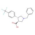 trans-1-Benzyl-4-(4-(trifluoromethyl)phenyl)pyrrolidine-3-carboxylic acid