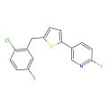 2-(2-氯-5-碘苯甲基)-5-(6-氟吡啶-3-基)噻吩