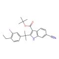 6-氰基-2-(2-(4-乙基-3-碘苯基)丙-2-基)-1H-吲哚-3-羧酸叔丁酯