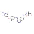 (2-(4-(4-([1,2,4]Triazolo[1,5-a]pyridin-7-yloxy)-3-methylphenylamino)quinazolin-6-ylamino)-4-methyl-4,5-dihydrooxazol-4-yl)methanol