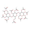 2,3,4,6-Tetra-o-acetylhexopyranosyl-(1->4)-2,3,6-tri-o-acetylhexopyranosyl-(1->4)-1,2,3,6-tetra-o-acetylhexopyranose