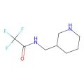 2,2,2-trifluoro-N-(piperidin-3-ylmethyl)acetamide