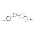 1,1,1-trifluoro-3-{4-[5-(4-methoxyphenyl)-1H-pyrazol-3-yl]piperidino}-2-propanol