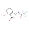 2,2,2-trifluoro-N-(4-methoxy-3-oxo-2,3-dihydro-1H-inden-1-yl)acetamide