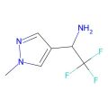 2,2,2-trifluoro-1-(1-methyl-1H-pyrazol-4-yl)ethan-1-amine