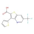 3-(2-Thienyl)-6-(trifluoromethyl)thieno[3,2-b]pyridine-2-carboxylic acid