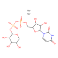 Uridine 5'-(二磷酸三氢),P'-α-D-吡喃木糖酯二钠盐