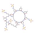 Unk-N(MeSO3H)Dab(MeSO3H)-Unk-Dab(MeSO3H)-Dab(1)-Dab(MeSO3H)-D-Leu-Leu-Dab(MeSO3H)-D-Dab(MeSO3H)-Thr-(1)