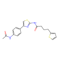 N-(4-(4-Acetamidophenyl)thiazol-2-yl)-4-(thiophen-2-yl)butanamide