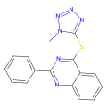 4-((1-Methyl-1H-tetrazol-5-yl)thio)-2-phenylquinazoline