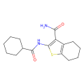 2-(环己烷羰基氨基)-4,5,6,7-四氢-1-苯并噻吩-3-甲酰胺