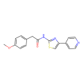 2-(4-methoxyphenyl)-N-(4-(pyridin-4-yl)thiazol-2-yl)acetamide