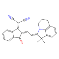 2-（（Z）-2-（（E）-2-（1,1-二甲基-5,6-二氢-1H-吡咯并[3,2,1-ij]]喹啉-2（4H）-亚烷基） 亚乙基）-3-氧代-2,3-二氢-1H-茚-1-基）丙二腈