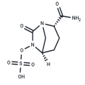 Avibactam free acid