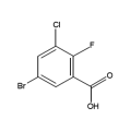 5-溴-3-氯-2-氟苯甲酸