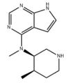 N-甲基-N-((3R,4R)-4-甲基哌啶-3-基-7H-吡咯并[2,3-d]嘧啶-4-胺