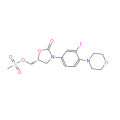 (R)-N-[3-(3-氟-(4-吗啉基)苯基)-2-氧代-5-噁唑烷基]甲醇甲磺酸酯