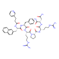 (2S)-2-[[(2S)-5-(diaminomethylideneamino)-2-[[(2S)-1-[(2S)-5-(diaminomethylideneamino)-2-[[(2S)-2-[[(2S)-3-naphthalen-2-yl-2-(3-pyridin-3-ylpropanoylamino)propanoyl]amino]-3-phenylpropanoyl]amino]pentanoyl]pyrrolidine-2-carbonyl]amino]pentanoyl]amino]buta