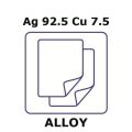 银铜合金,Ag92.5Cu7.5