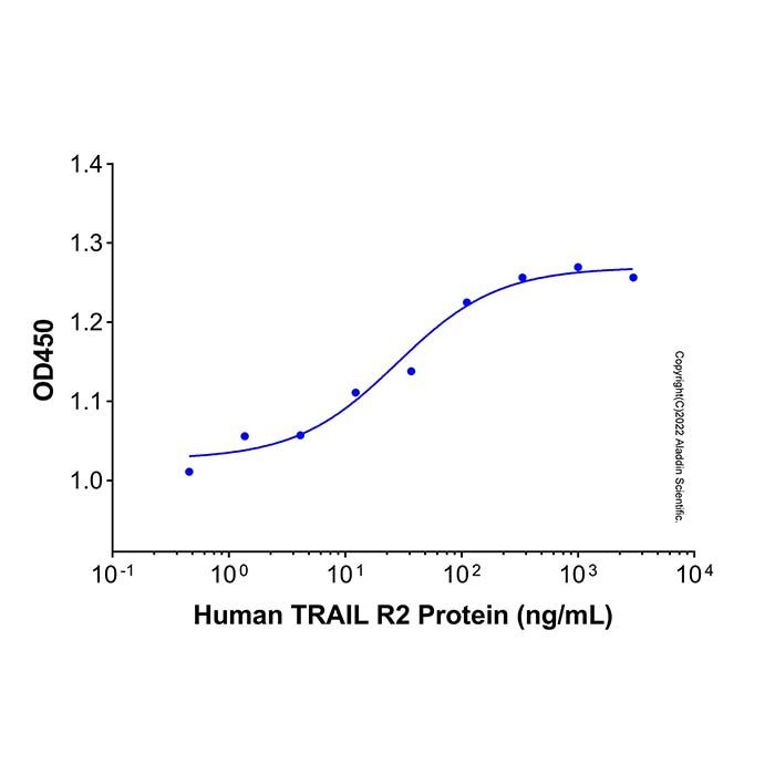 Recombinant Human TRAIL R2/TNFRSF10B Protein